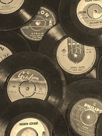 Vinilos con etiquetas Grafton y Odeon